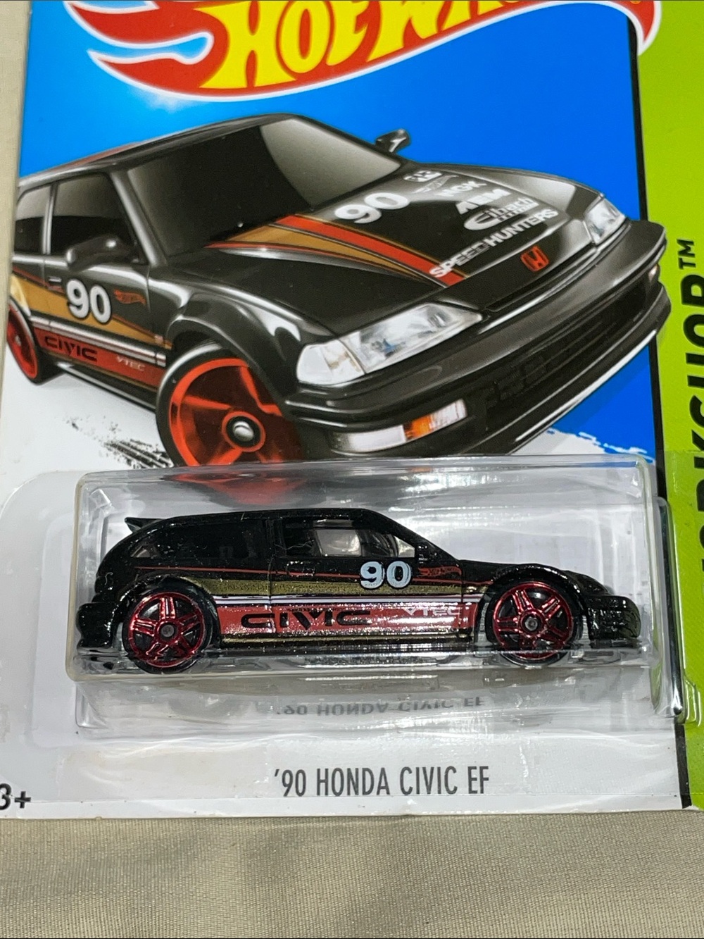 Hot Wheels 90 Honda Civic EF Workshop